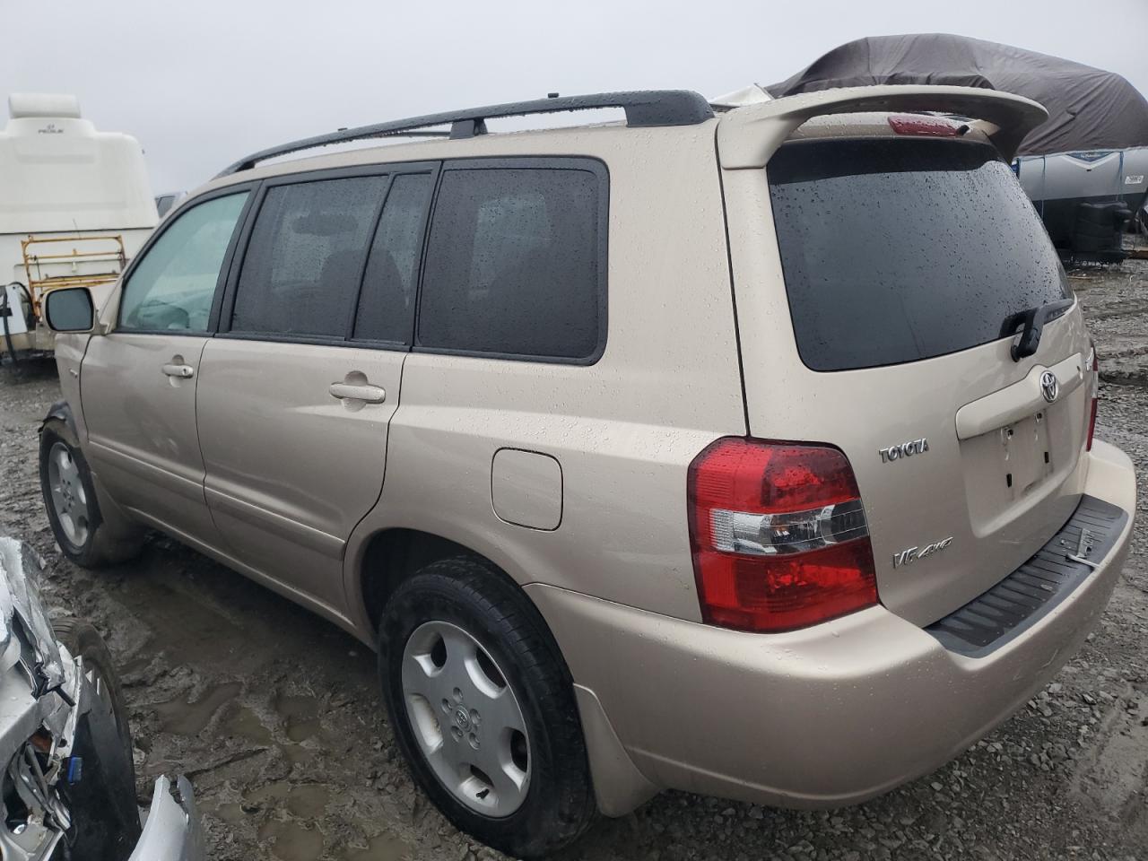 2004 Toyota Highlander VIN JTEEP21AX40025865 Copart auction photo, front end damage thumbnail 2