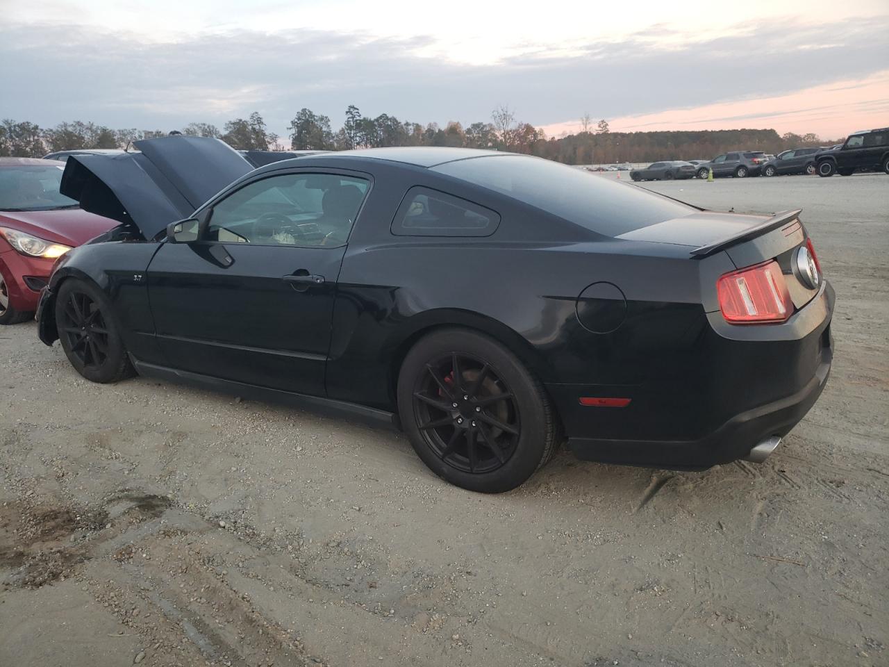 2012 Ford Mustang VIN 1ZVBP8AM5C5241464 Copart auction photo, front end / side damage thumbnail 2