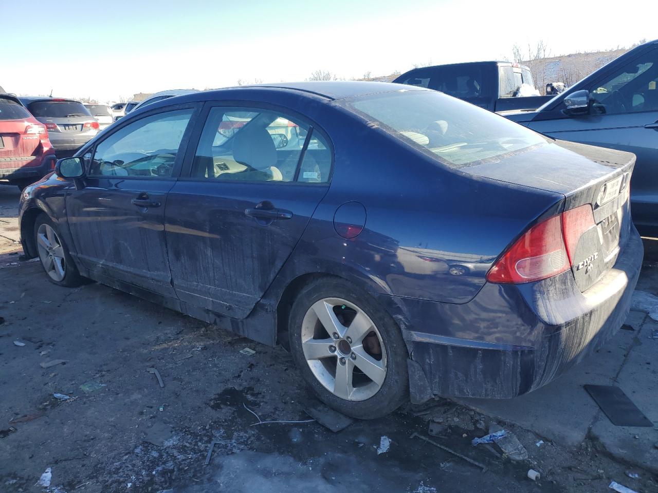 2007 Honda Civic VIN 1HGFA16897L107973 Copart auction photo, mechanical damage thumbnail 2