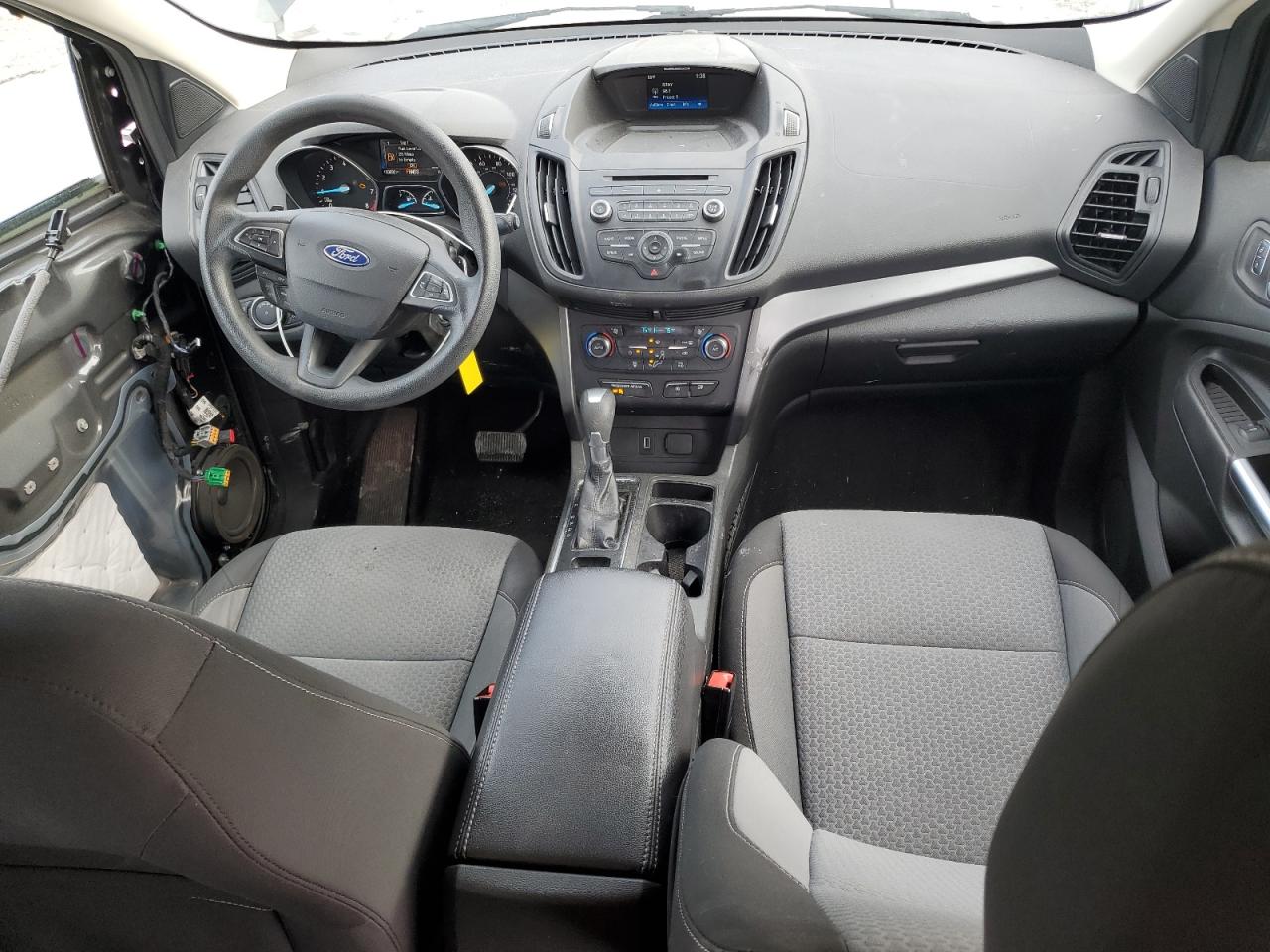 2017 Ford Escape VIN 1FMCU0GD5HUD65428 Copart auction photo, side / front end damage thumbnail 8