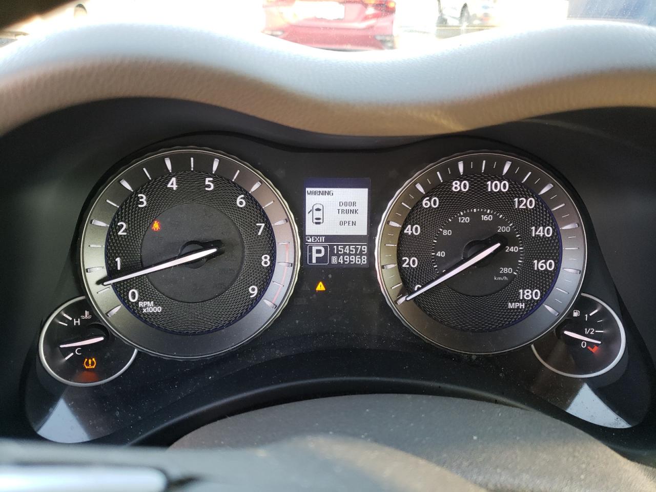 2011 Infiniti M VIN JN1BY1AP6BM322773 Copart auction photo, rear end damage thumbnail 9
