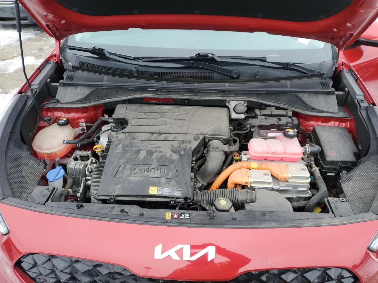2022 KIA Niro VIN KNDCB3LC9N5539953 Copart auction photo, rear end damage thumbnail 12
