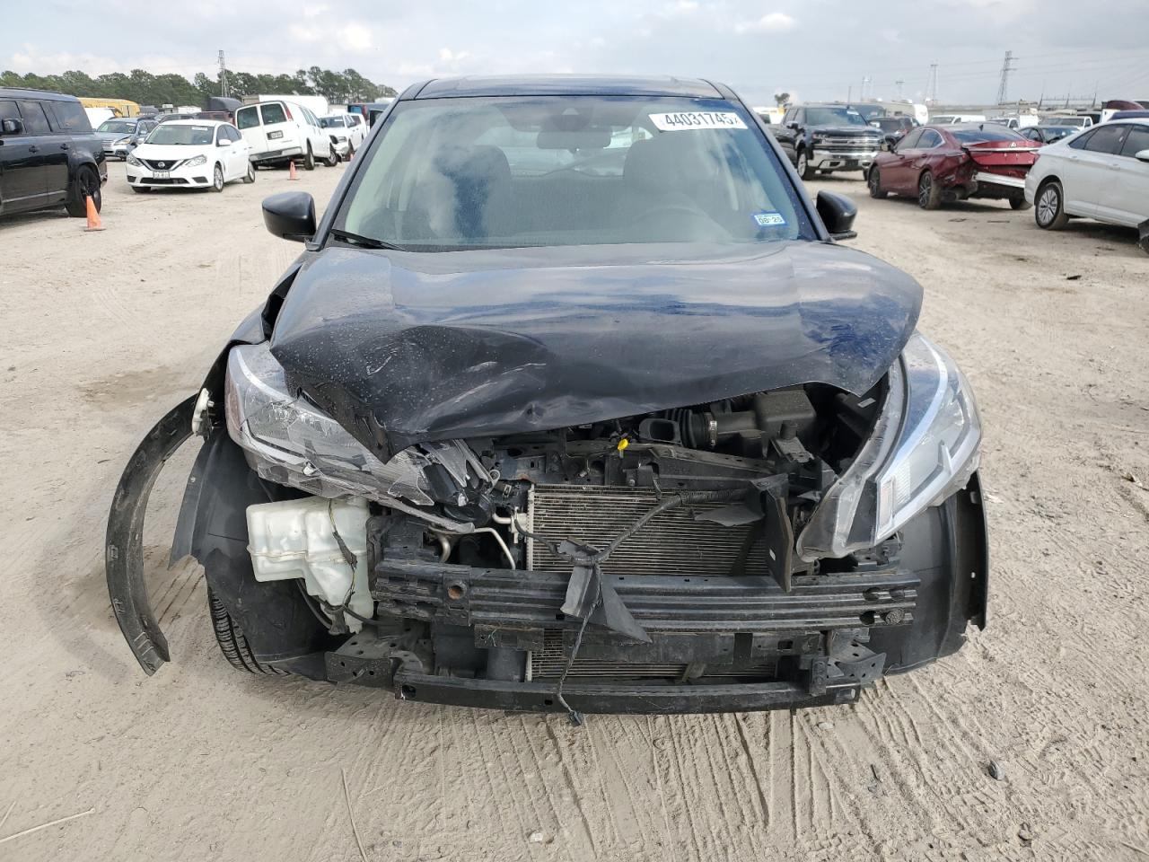 2021 Nissan Kicks VIN 3N1CP5BV5ML500424 Copart auction photo, front end / side damage thumbnail 5
