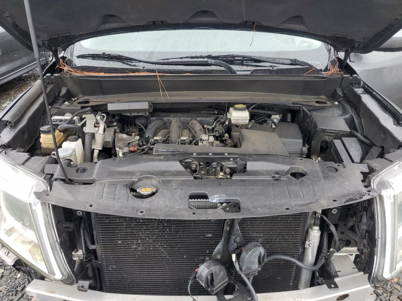 2015 Nissan Pathfinder VIN 5N1AR2MN7FC614395 Copart auction photo, front end damage thumbnail 12