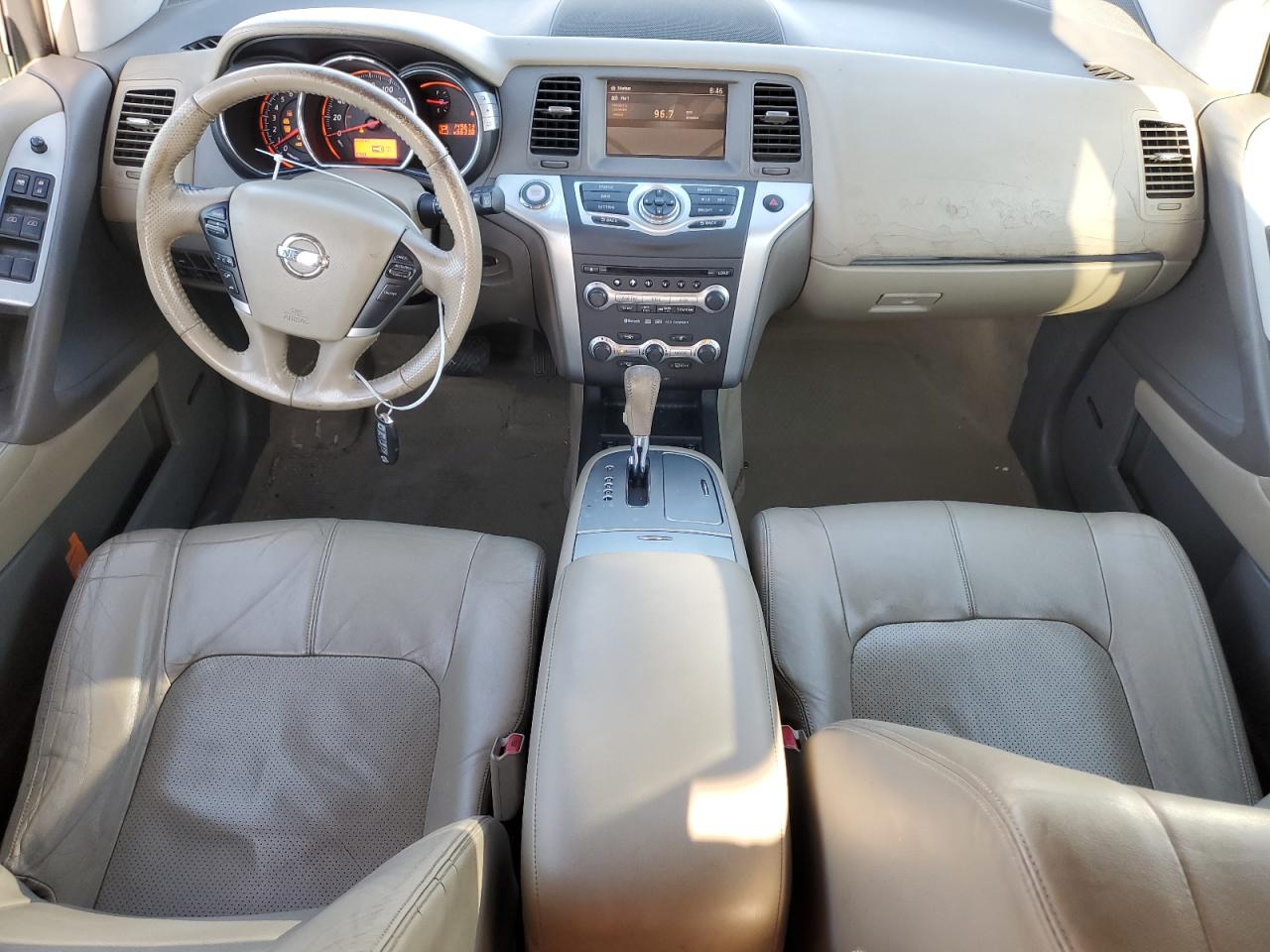 2010 Nissan Murano VIN JN8AZ1MU3AW007010 Copart auction photo, all over damage thumbnail 8