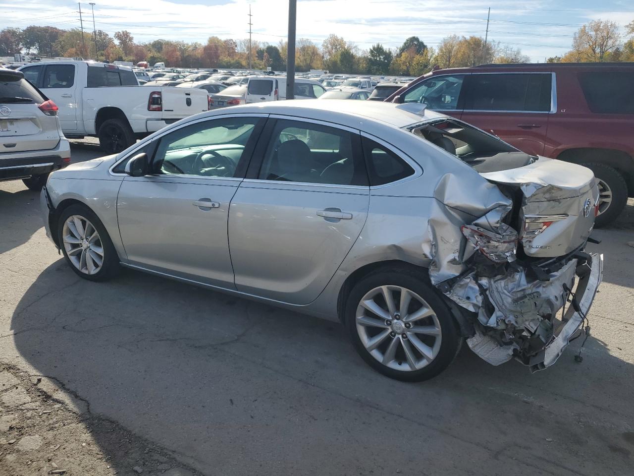 2015 Buick Verano VIN 1G4PR5SK6F4114386 Copart auction photo, rear end / mechanical damage thumbnail 2