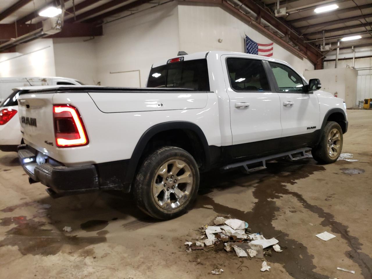 2022 RAM 1500 VIN 1C6SRFLT4NN183962 Copart auction photo, side / front end damage thumbnail 3