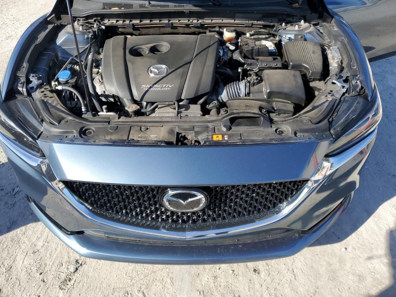 2018 Mazda 6 VIN JM1GL1VM4J1328265 Copart auction photo, rear end / side damage thumbnail 11