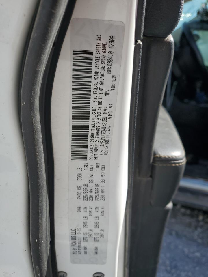 2016 Jeep Grand Cherokee VIN 1C4PJMDB2GW152156 Copart auction photo, all over damage thumbnail 13