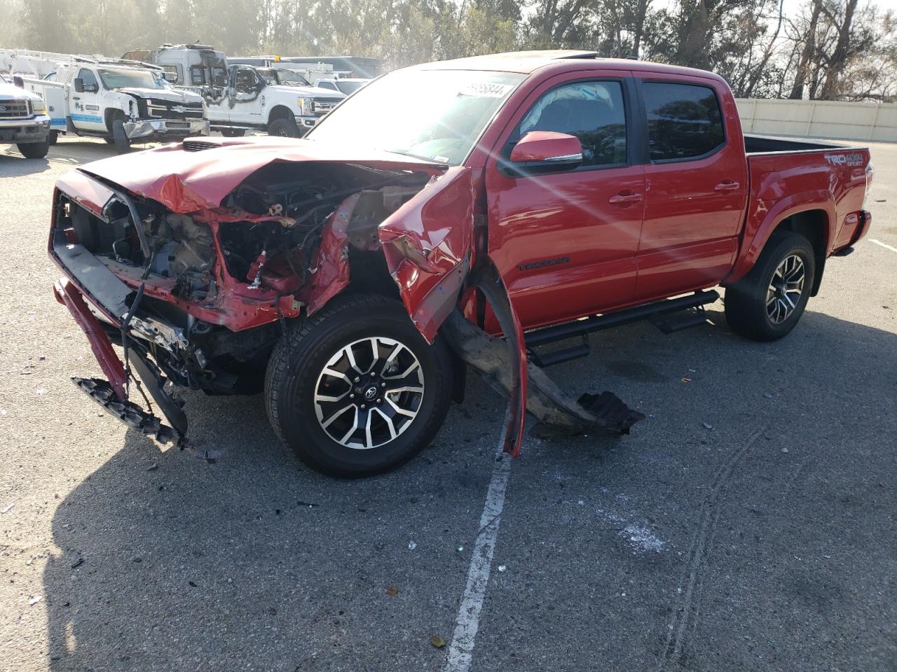 2022 Toyota Tacoma VIN 3TMCZ5ANXNM514338 - Copart auction photo