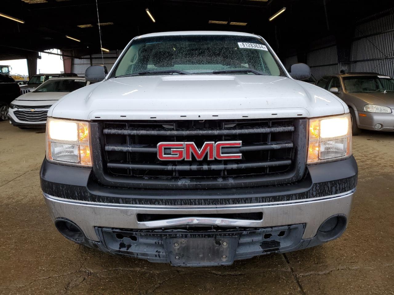 2013 GMC Sierra VIN 1GTN1TEA0DZ285290 Copart auction photo, rear end / front end damage thumbnail 5