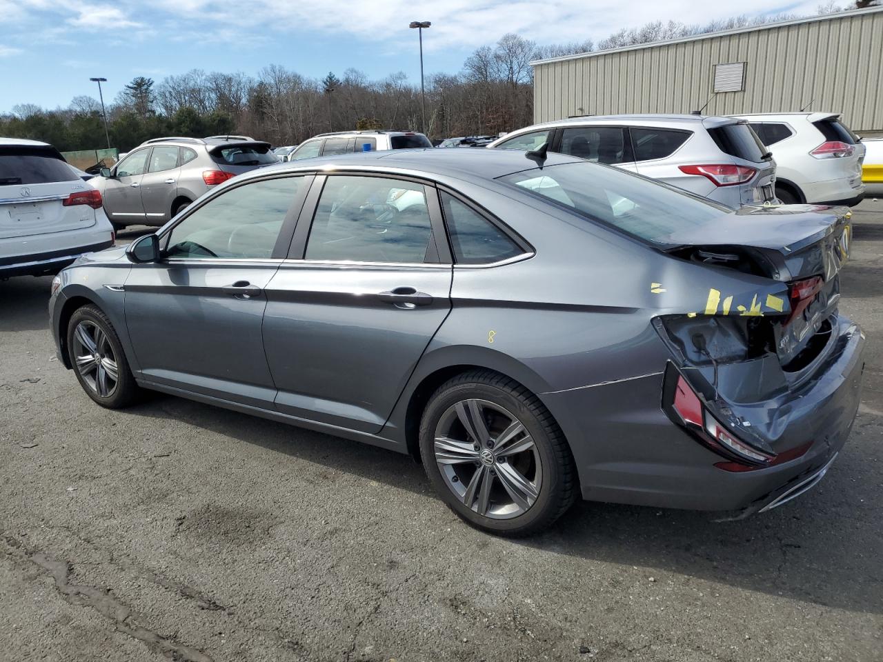 2020 Volkswagen Jetta VIN 3VWCB7BU1LM016528 Copart auction photo, rear end / minor dent/scratches damage thumbnail 2