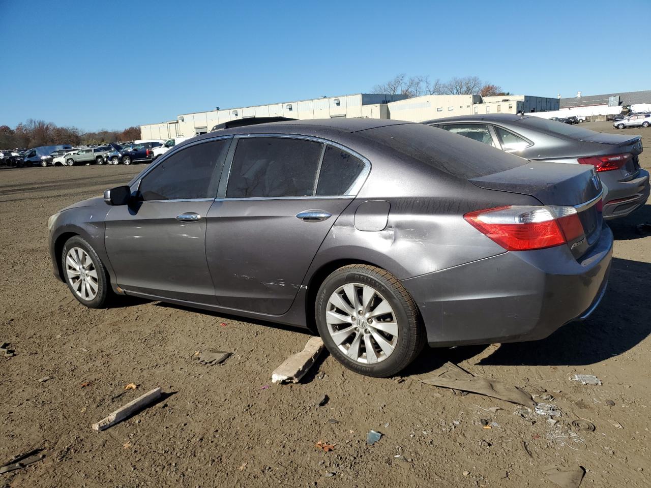 2013 Honda Accord VIN 1HGCR2F75DA084837 Copart auction photo, all over damage thumbnail 2
