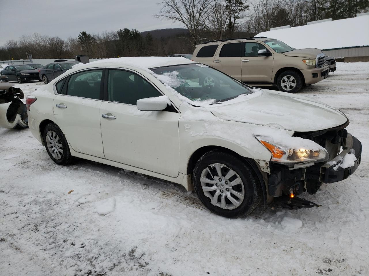 2014 Nissan Altima VIN 1N4AL3AP9EC100294 Copart auction photo, front end / side damage thumbnail 4