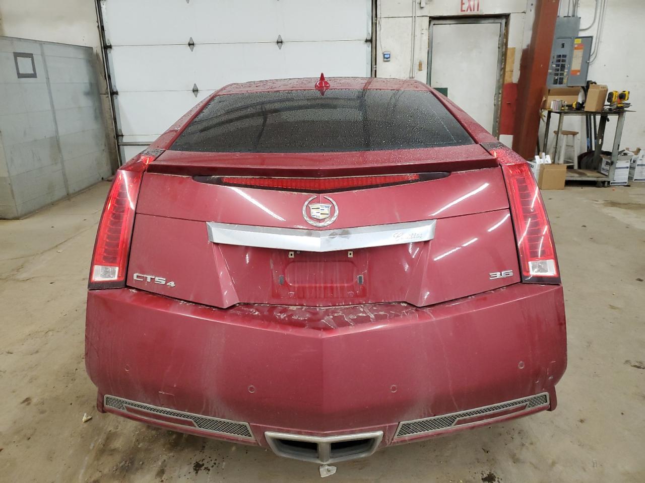 2012 Cadillac CTS VIN 1G6DL1E31C0156430 Copart auction photo, front end / undercarriage damage thumbnail 6