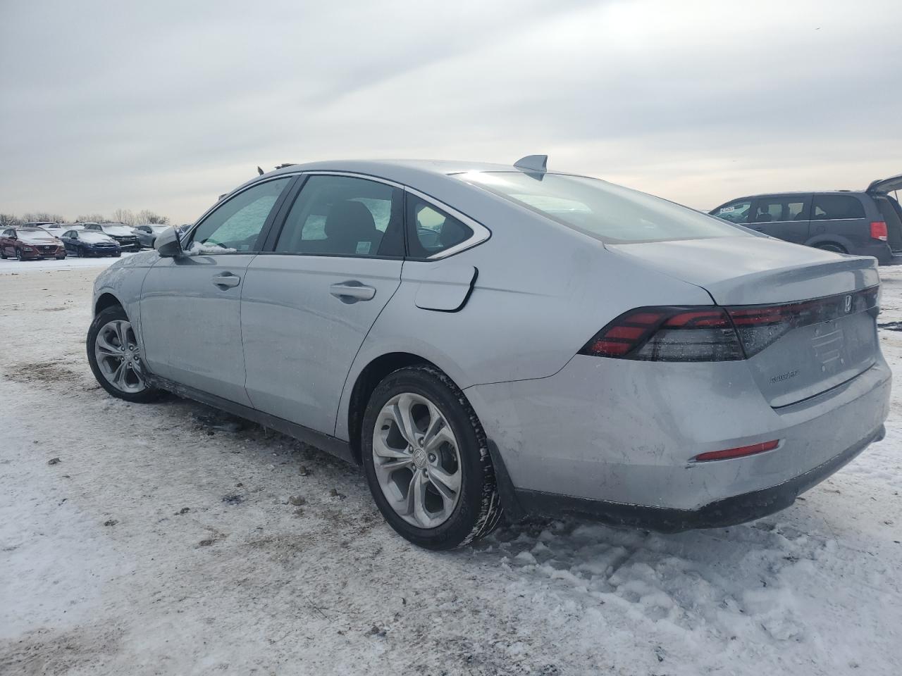 2023 Honda Accord VIN 1HGCY1F24PA014610 Copart auction photo, front end / minor dent/scratches damage thumbnail 2