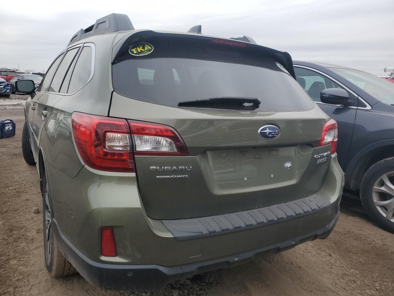 2017 Subaru Outback VIN 4S4BSANC0H3238464 Copart auction photo, front end / mechanical damage thumbnail 6
