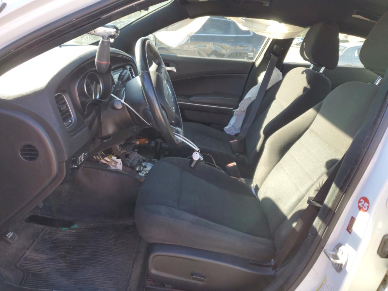 2019 Dodge Charger VIN 2C3CDXAG8KH589209 Copart auction photo, rear end / front end damage thumbnail 7