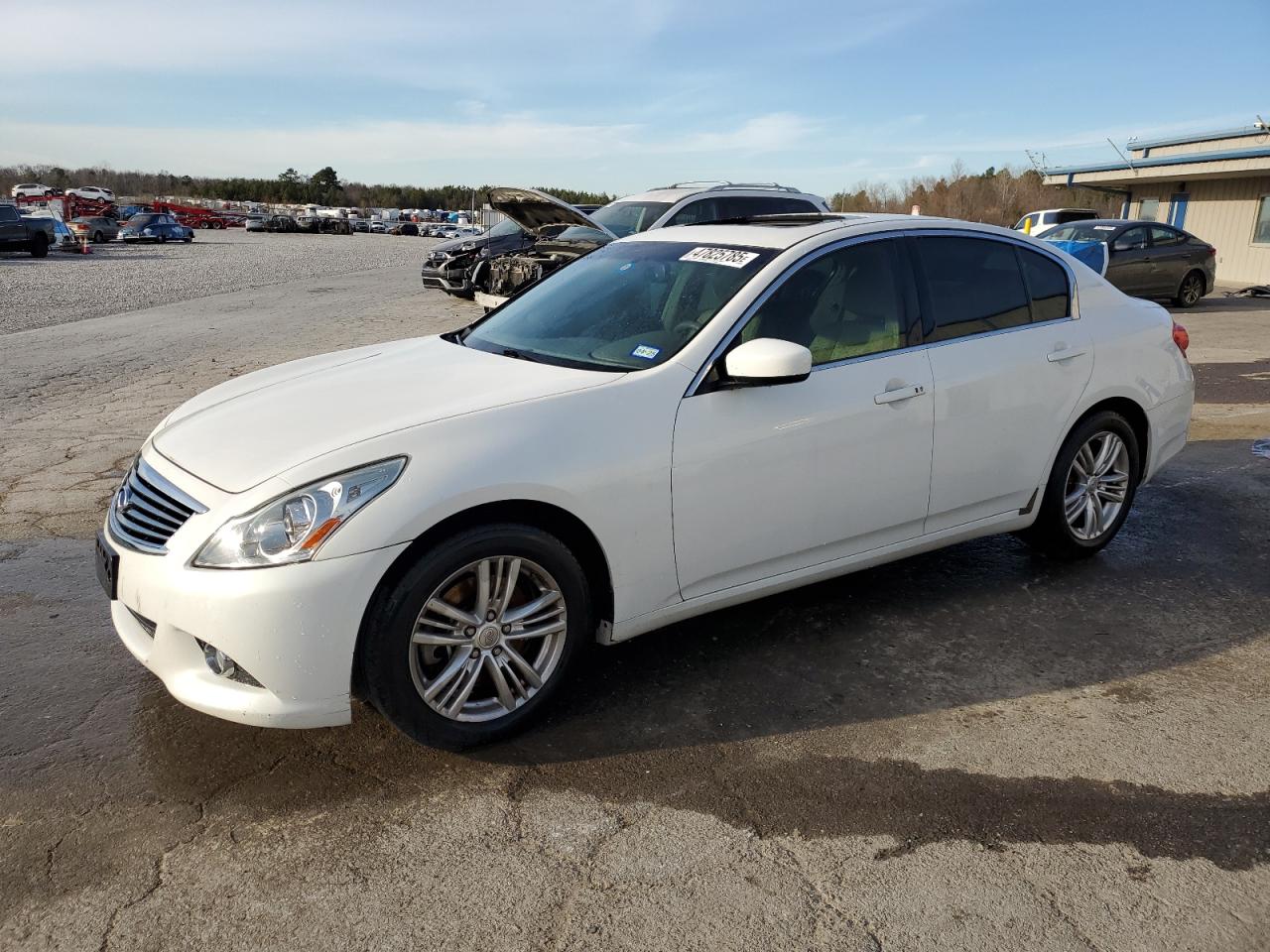 2012 Infiniti G VIN JN1CV6AP5CM934166
