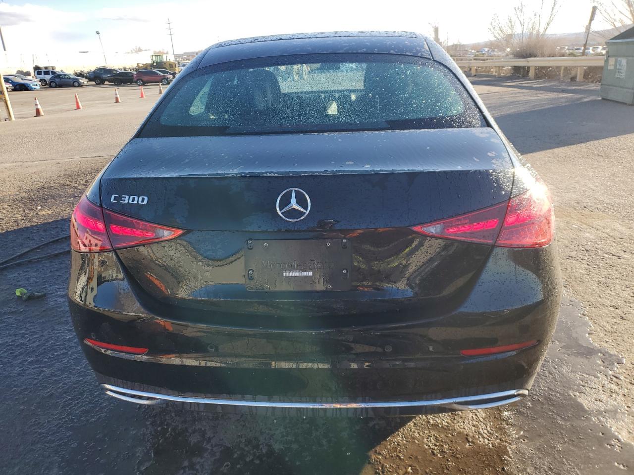 2024 Mercedes-Benz C-klasse VIN W1KAF4GB5RR189342 Copart auction photo, front end / side damage thumbnail 6