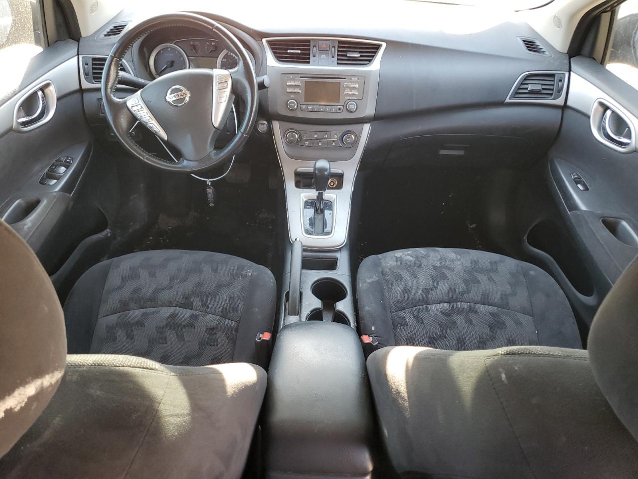 2013 Nissan Sentra VIN 3N1AB7AP7DL646506 Copart auction photo, rear end / front end damage thumbnail 8