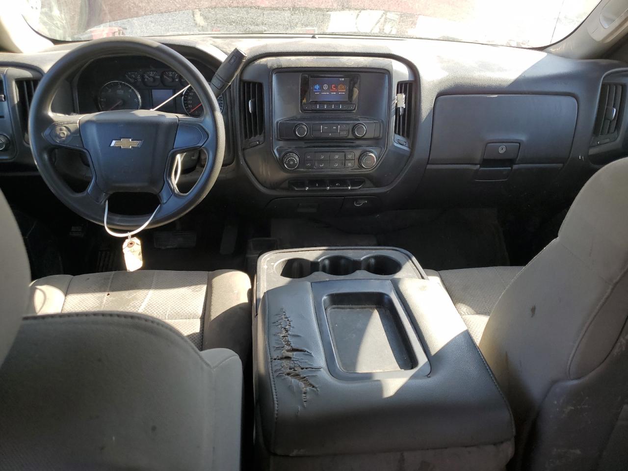 2014 Chevrolet Silverado VIN 1GCVKPEH3EZ135533 Copart auction photo, all over damage thumbnail 8