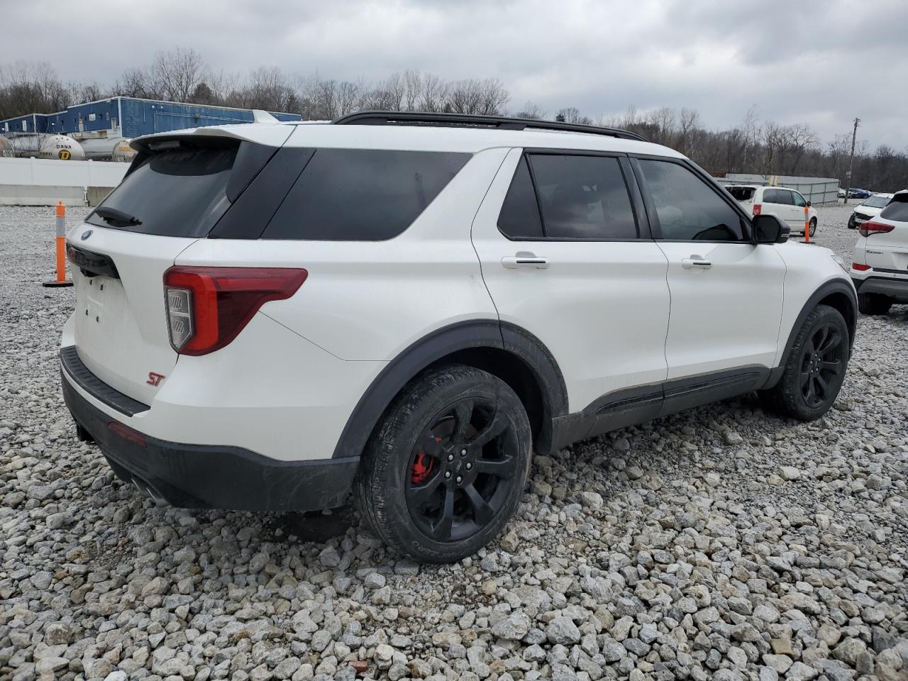 2022 Ford Explorer VIN 1FM5K8GC4NGB14141 Copart auction photo, side damage thumbnail 3