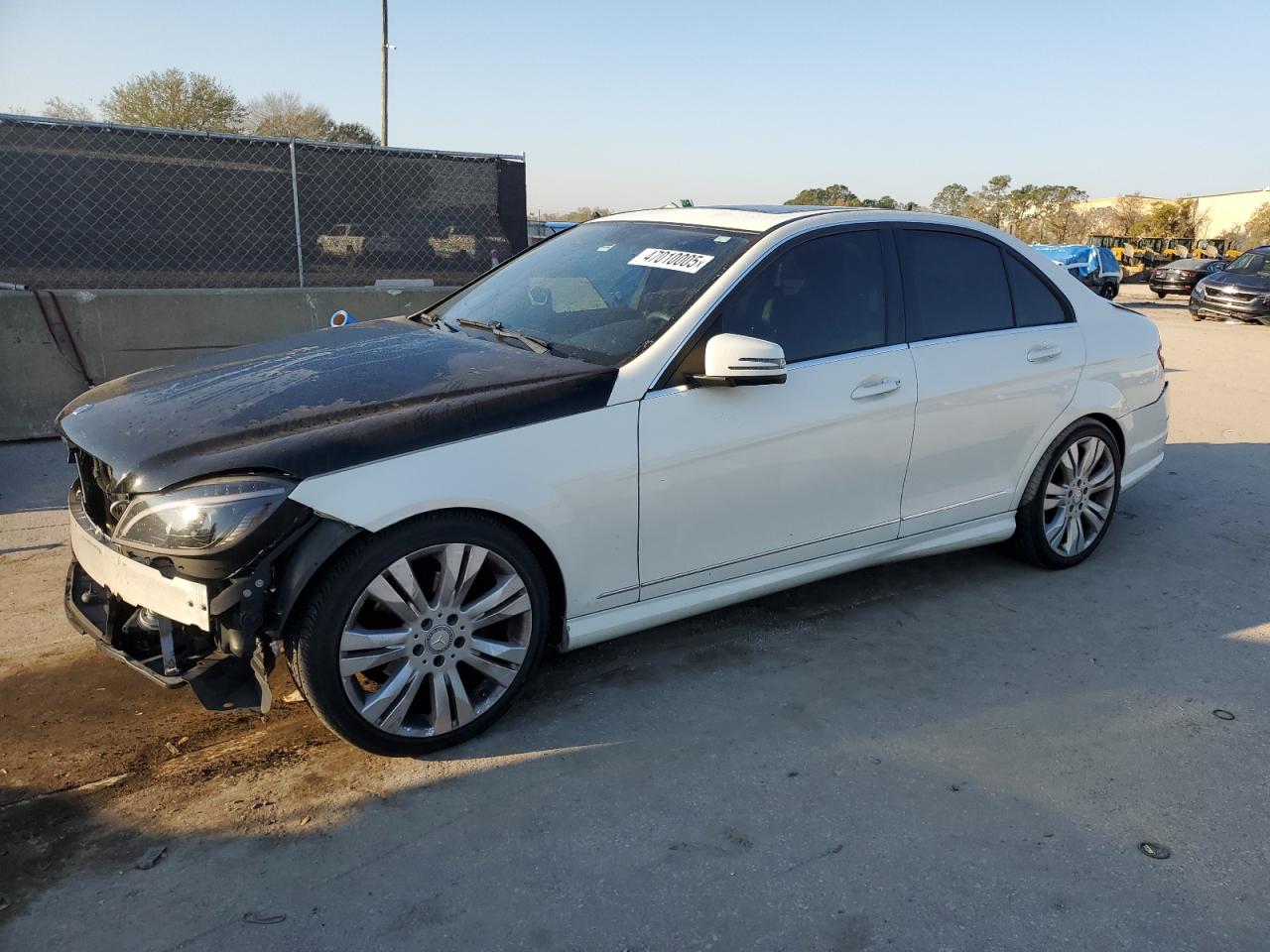 2011 Mercedes-Benz C-klasse VIN WDDGF5EB1BA466981