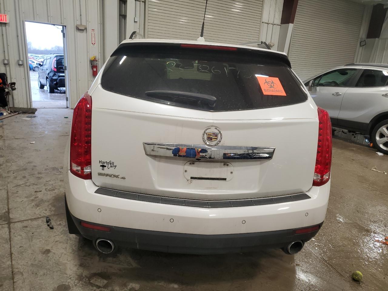 2011 Cadillac SRX VIN 3GYFNDEY3BS644714 Copart auction photo, front end damage thumbnail 6