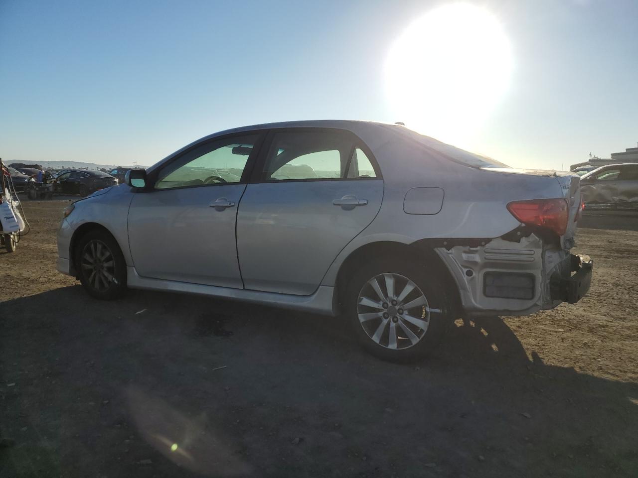 2010 Toyota Corolla VIN 1NXBU4EE1AZ337615 Copart auction photo, rear end damage thumbnail 2