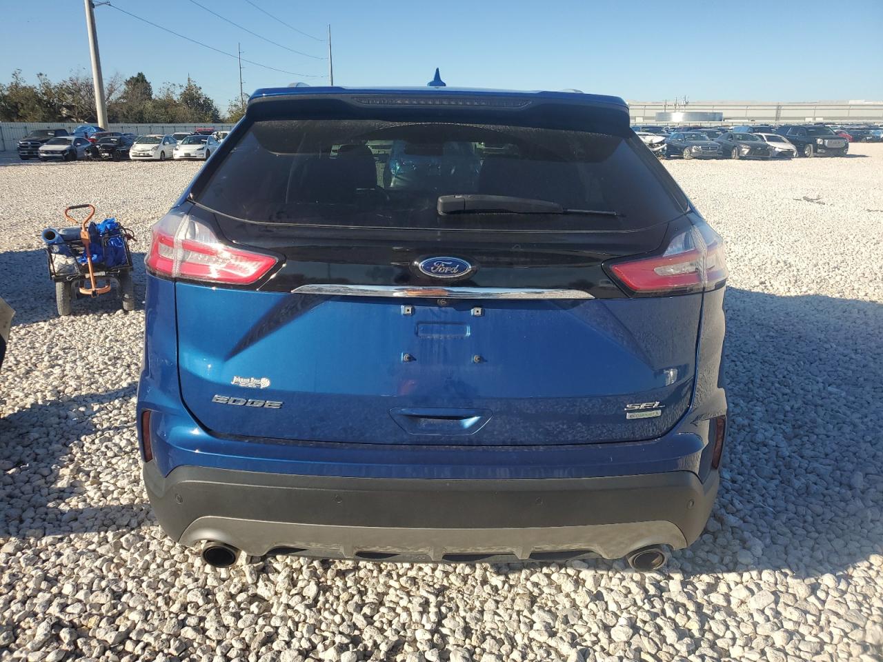 2020 Ford Edge VIN 2FMPK3J98LBA90293 Copart auction photo, front end damage thumbnail 6