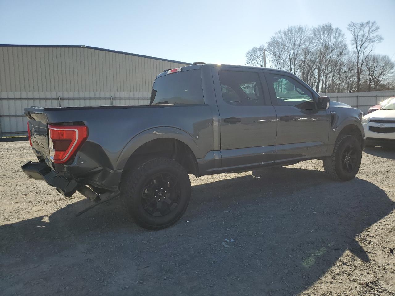 2023 Ford F-150 VIN 1FTFW1E82PFA73763 Copart auction photo, rear end damage thumbnail 3