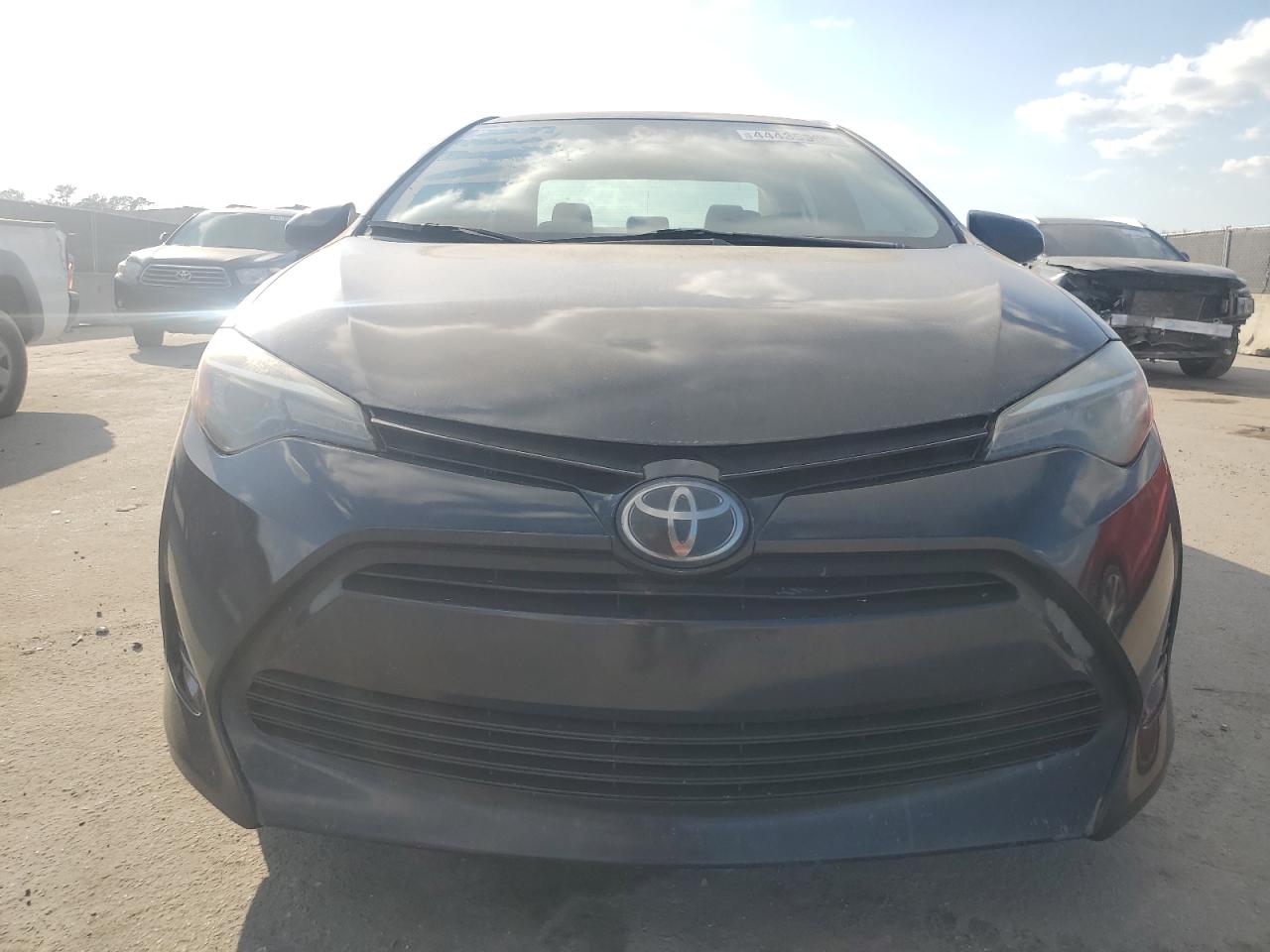 2017 Toyota Corolla VIN 2T1BURHE1HC809025 Copart auction photo, rear end / undercarriage damage thumbnail 5