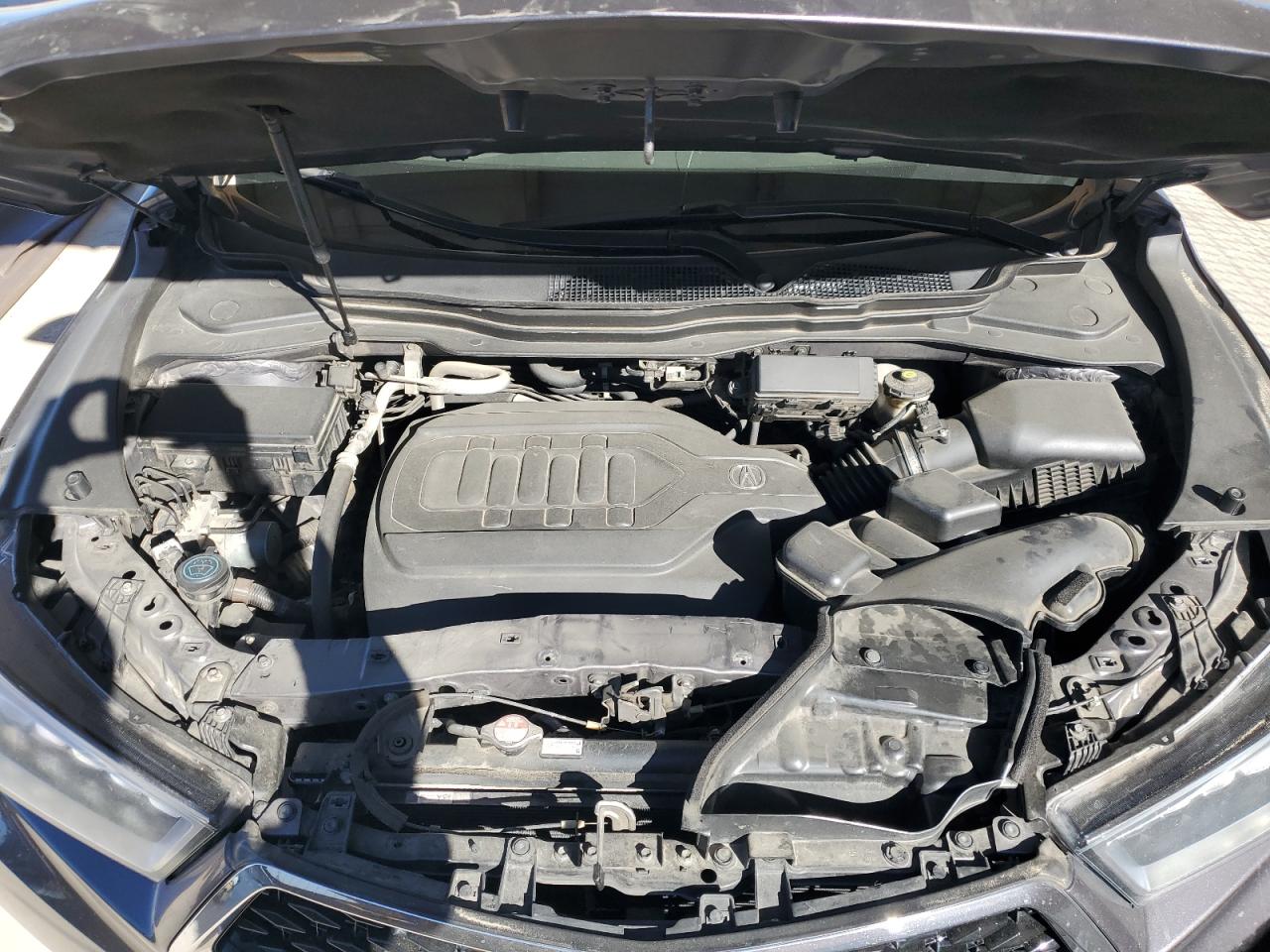 2019 Acura MDX VIN 5J8YD4H35KL001595 Copart auction photo, side damage thumbnail 12