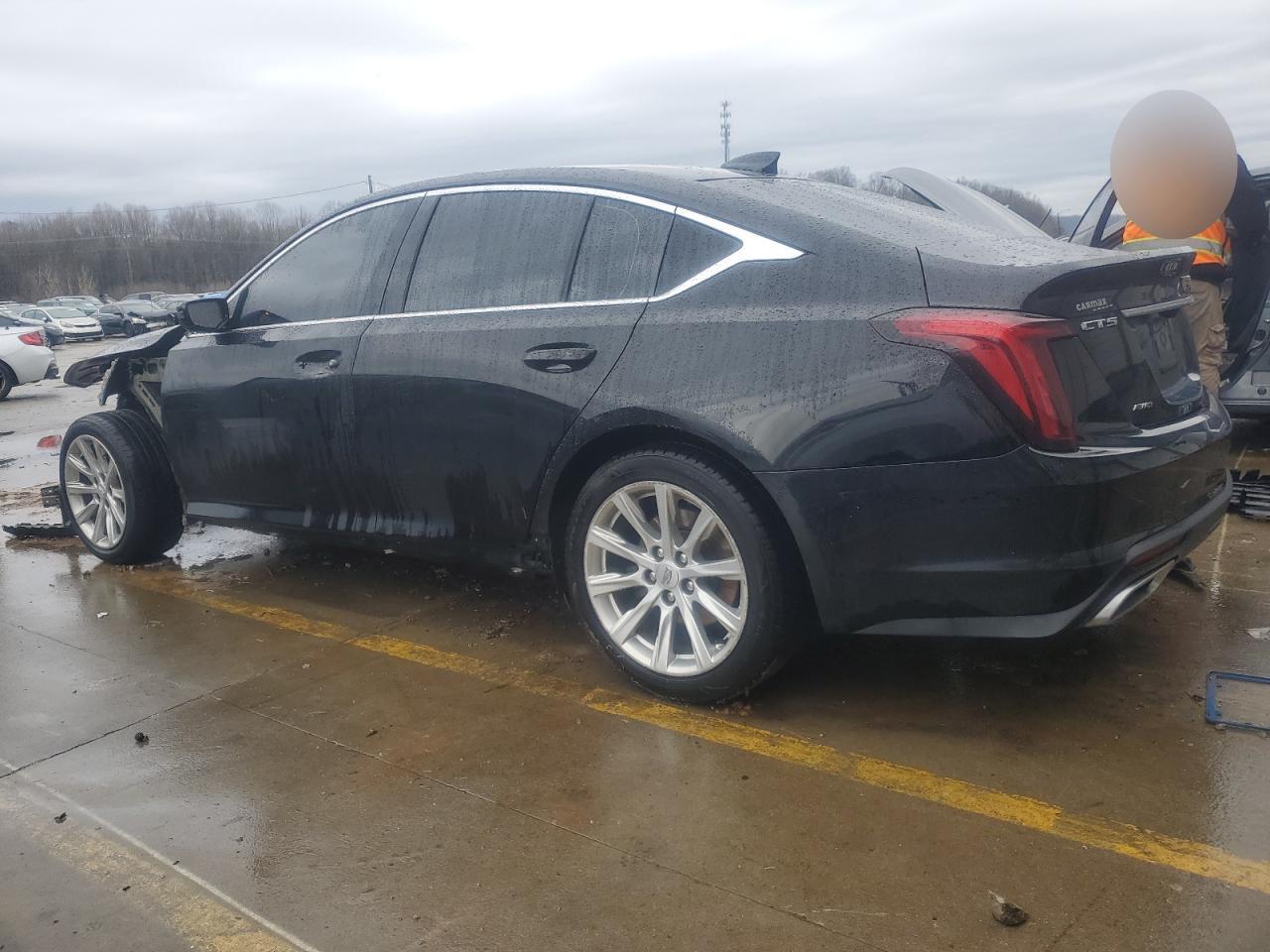 2020 Cadillac CT5 VIN 1G6DS5RK7L0117630 Copart auction photo, front end damage thumbnail 2