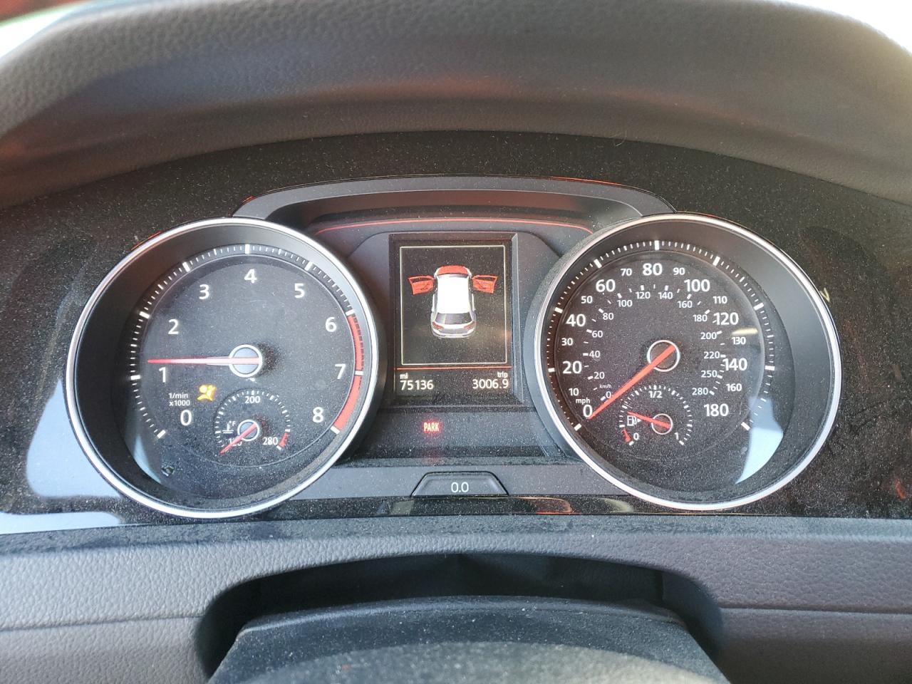 2019 Volkswagen GTI VIN 3VW5T7AU6KM014750 Copart auction photo, front end damage thumbnail 9