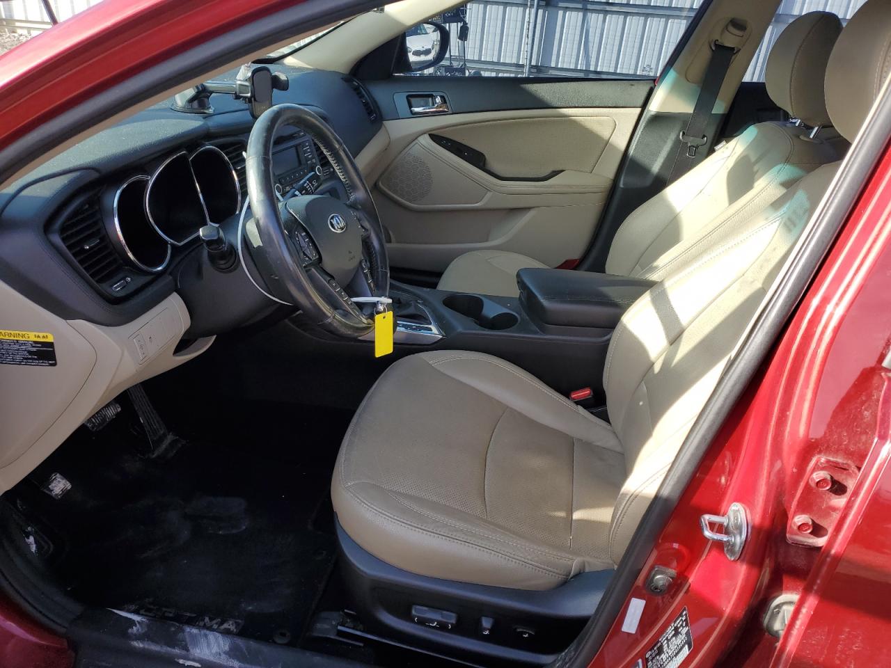 2013 KIA Optima VIN 5XXGN4A7XDG236663 Copart auction photo, front end damage thumbnail 7