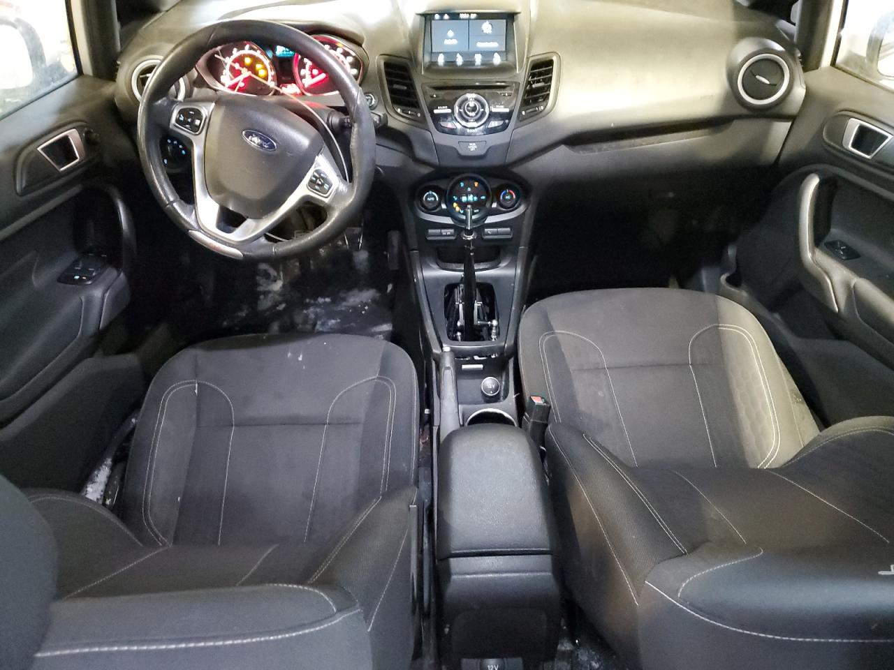 2016 Ford Fiesta VIN 3FADP4GX9GM130699 Copart auction photo, front end / undercarriage damage thumbnail 8