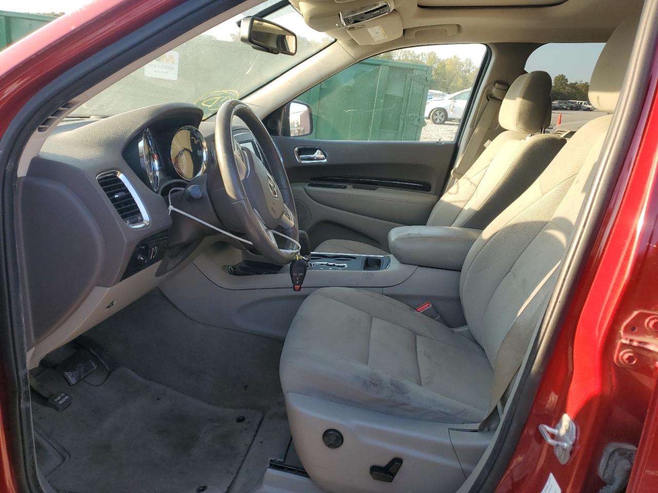 2011 Dodge Durango VIN 1D4RD4GGXBC598463 Copart auction photo, front end damage thumbnail 7