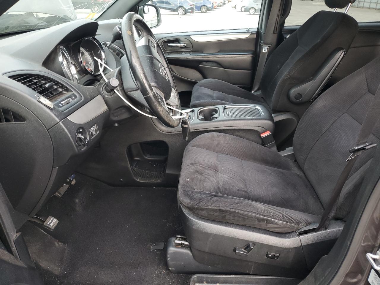2015 Dodge Caravan VIN 2C4RDGCG0FR523157 Copart auction photo, front end damage thumbnail 7