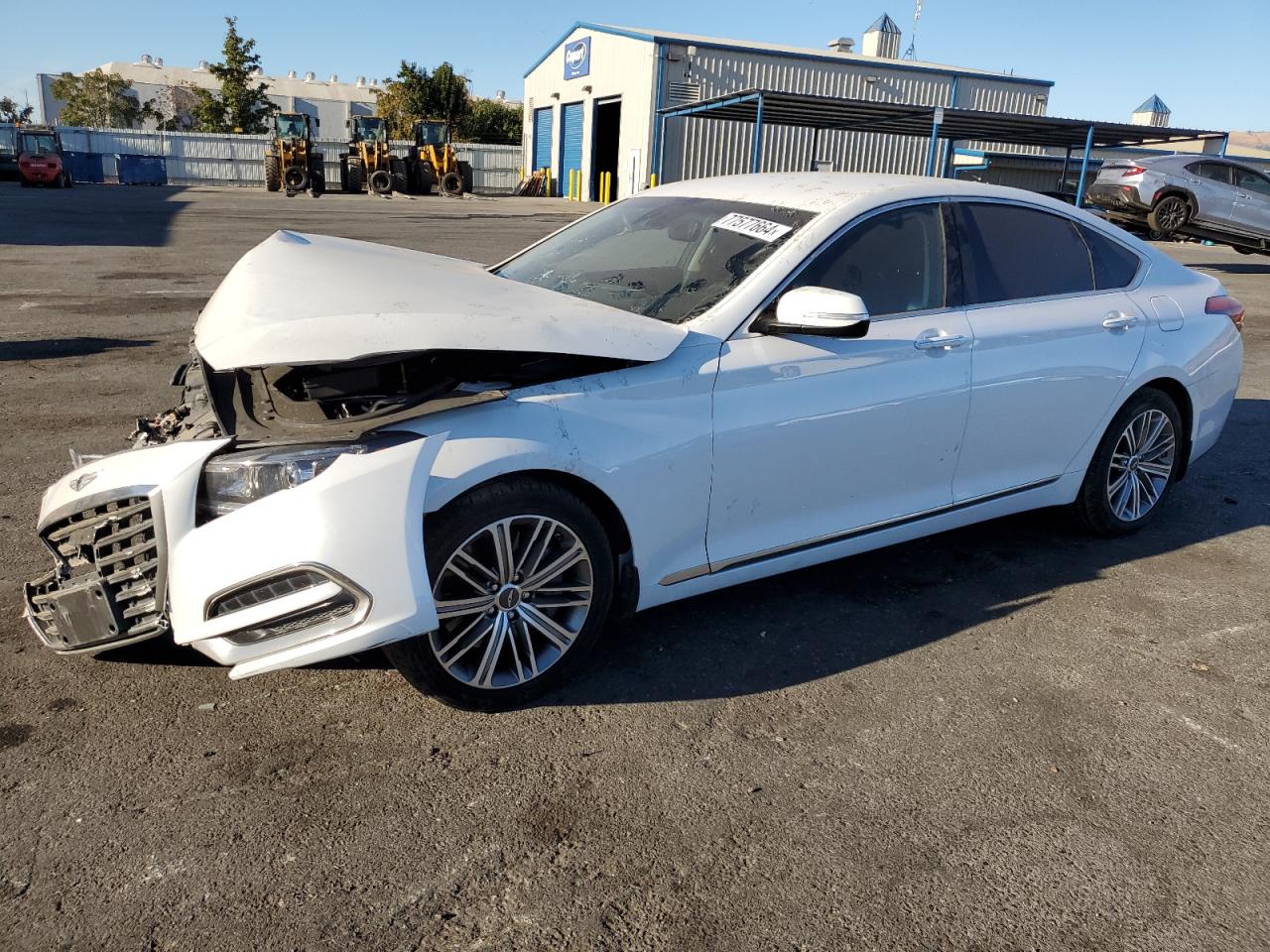 2018 Genesis G80 VIN KMHGN4JE4JU271313