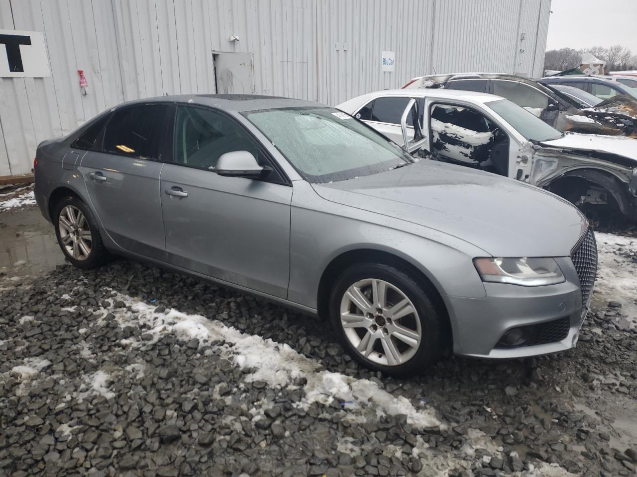 2009 Audi A4 VIN WAULF78K79N058758 Copart auction photo, side damage thumbnail 4