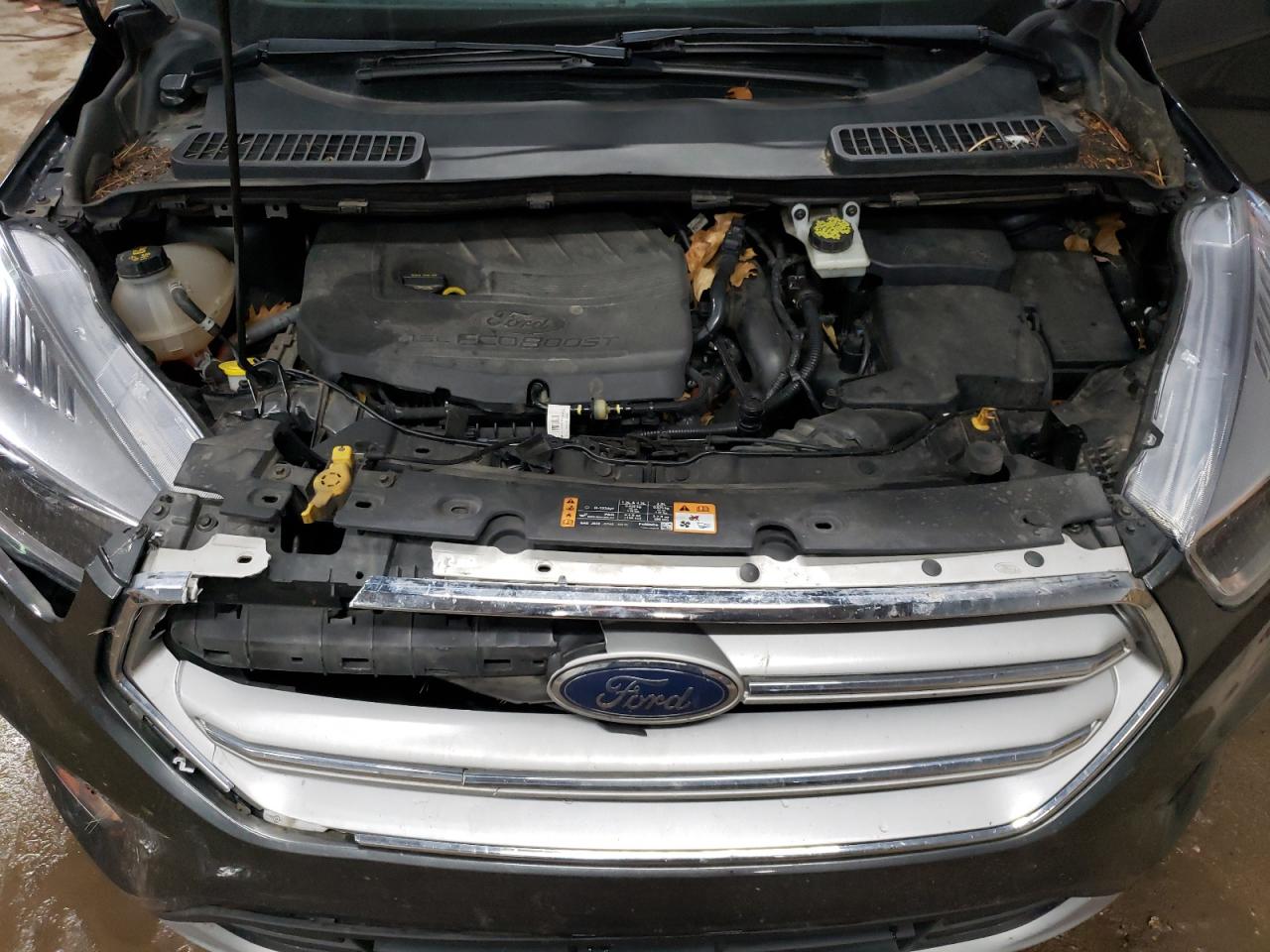 2018 Ford Escape VIN 1FMCU9GD8JUD43126 Copart auction photo, front end / minor dent/scratches damage thumbnail 12