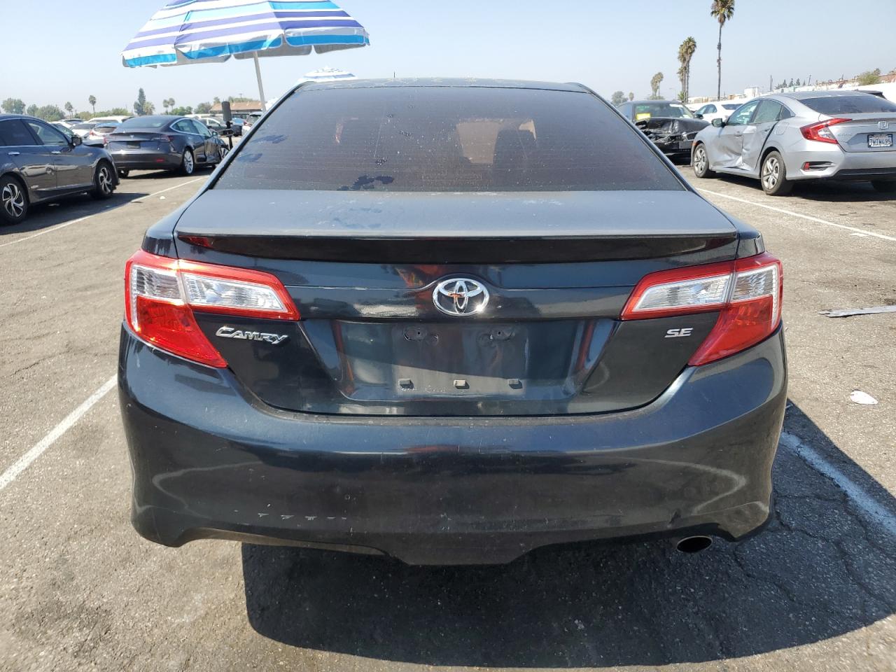 2014 Toyota Camry VIN 4T1BF1FK1EU343448 Copart auction photo, front end damage thumbnail 6