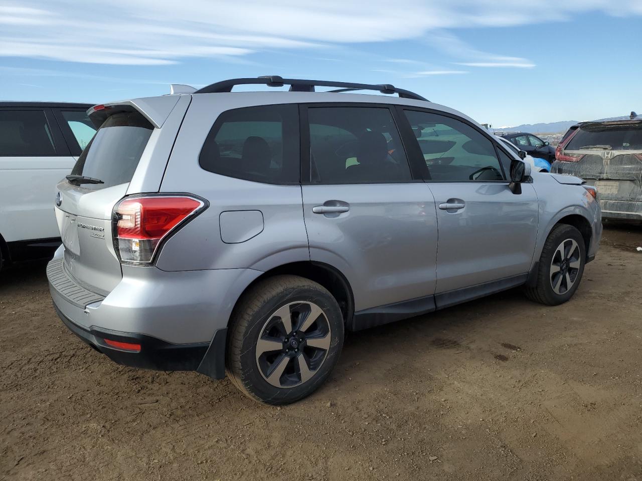 2017 Subaru Forester VIN JF2SJAEC8HG457612 Copart auction photo, front end damage thumbnail 3