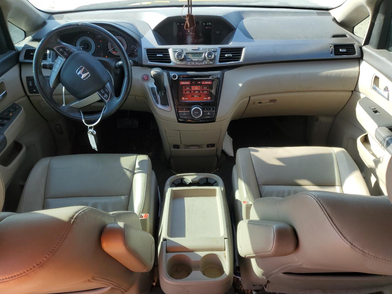 2016 Honda Odyssey VIN 5FNRL5H6XGB104141 Copart auction photo, all over / side damage thumbnail 8