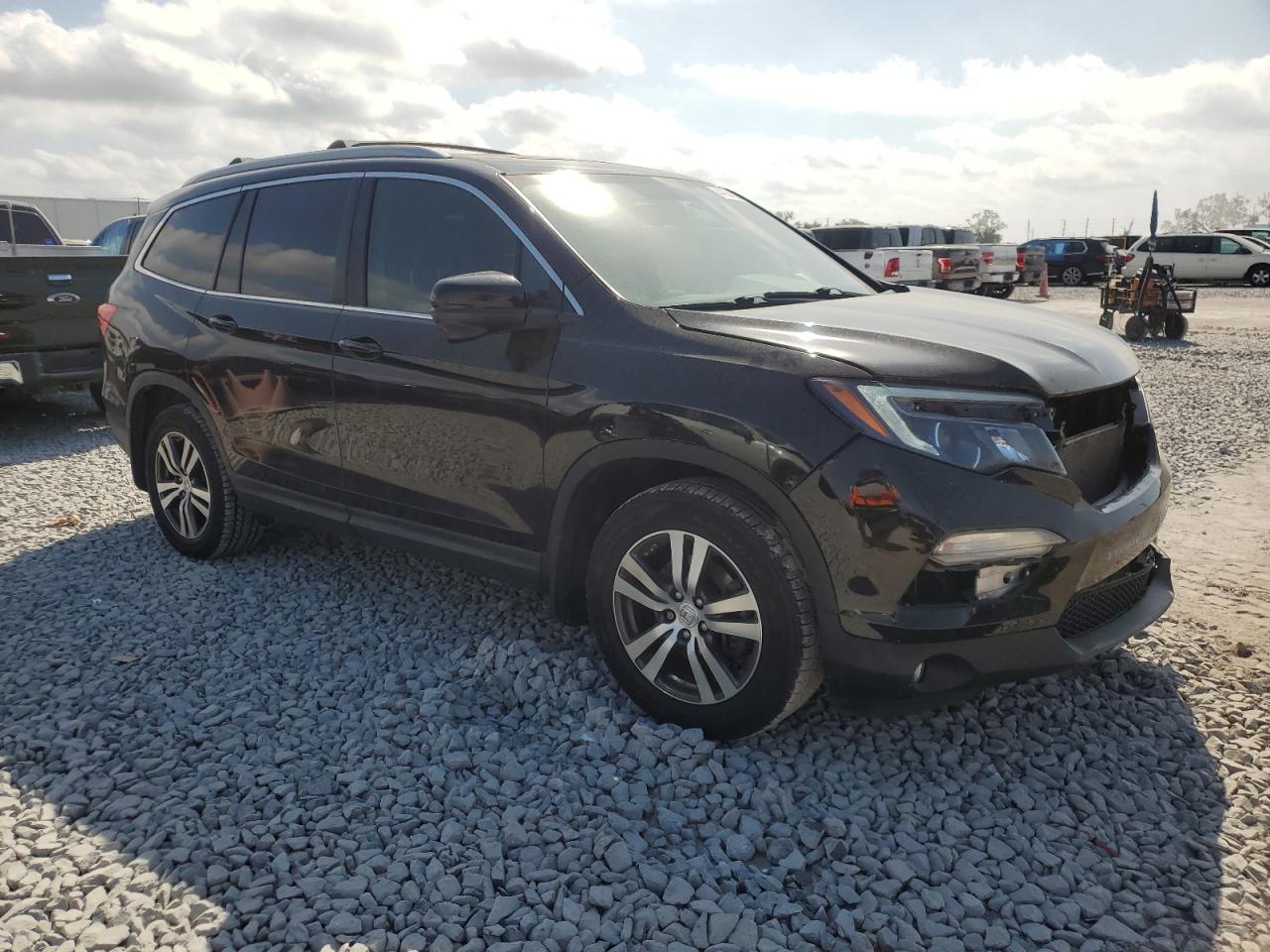 2016 Honda Pilot VIN 5FNYF5H52GB048383 Copart auction photo, front end damage thumbnail 4