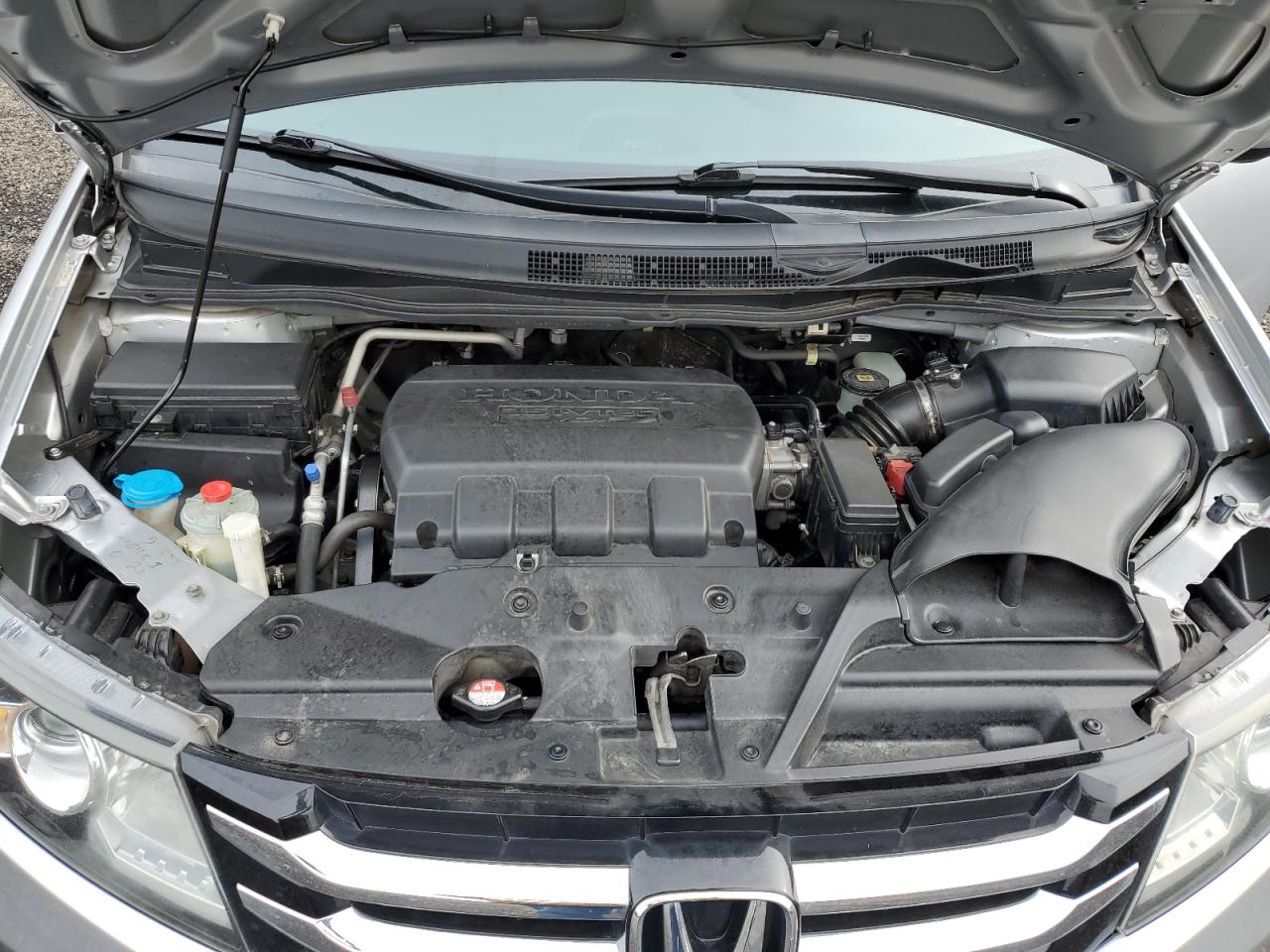 2014 Honda Odyssey VIN 5FNRL5H41EB065192 Copart auction photo, side damage thumbnail 12