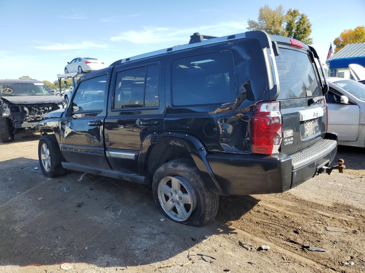 2006 Jeep Commander VIN 1J8HG58N16C365752 Copart auction photo, all over damage thumbnail 2