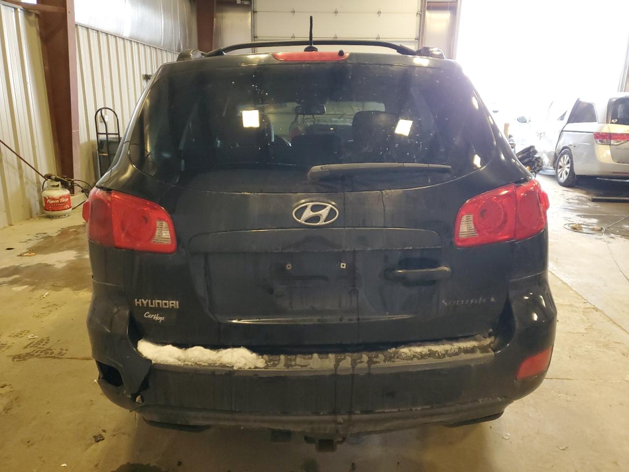 2007 Hyundai Santa Fe VIN 5NMSH13E77H073794 Copart auction photo, undercarriage / front end damage thumbnail 6